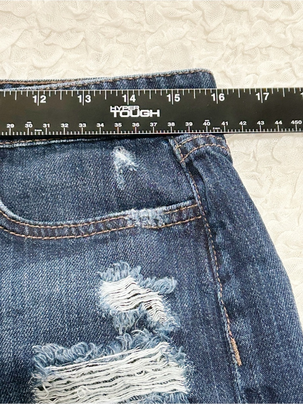 Joe's Jeans Cut Off Shorts 30 Distressed 100% Cotton Frayed Hem 90's Y2K - Picture 5 of 6
